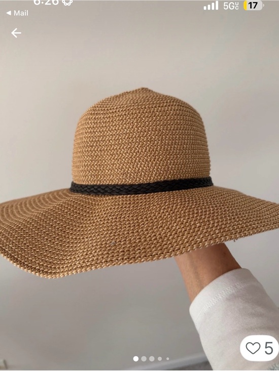 Accessories - Classic Straw Sun Hat with Brown Braid Trim - Women's Beach Hat. Packable